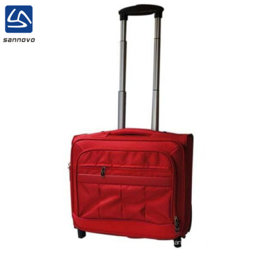 China factory wholesale fashion upright ladies laptop trolley bag